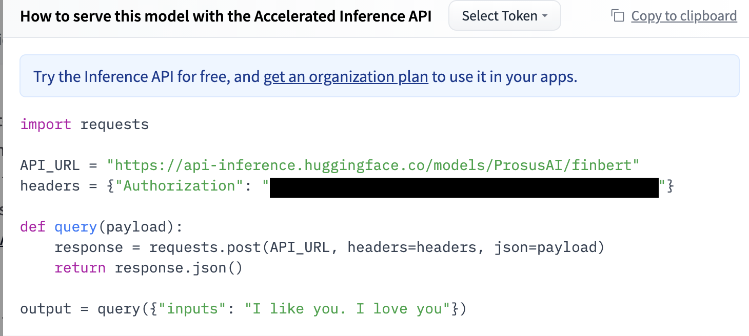 Text Classification With Hugging Face's API